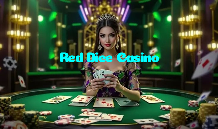 Red Dice Casino casino presented on mobile device in Pakistan with slots and live games